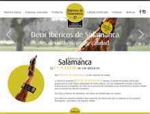 Tablet Screenshot of ibericosdesalamanca.org